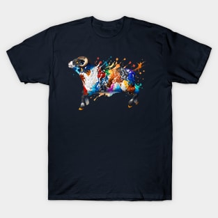 Fiery Aries Ram T-Shirt